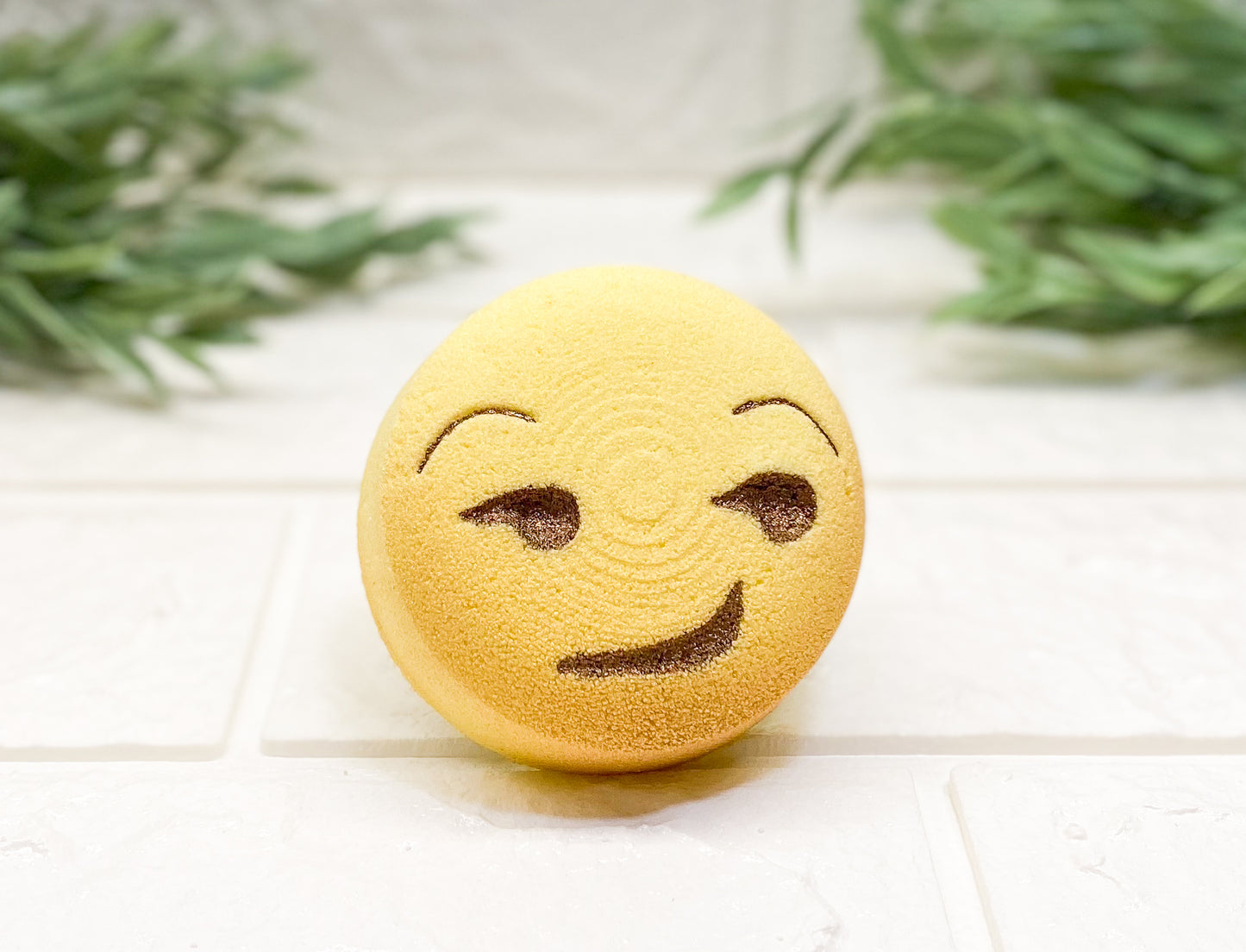 Smirk Emoji Bath Bomb