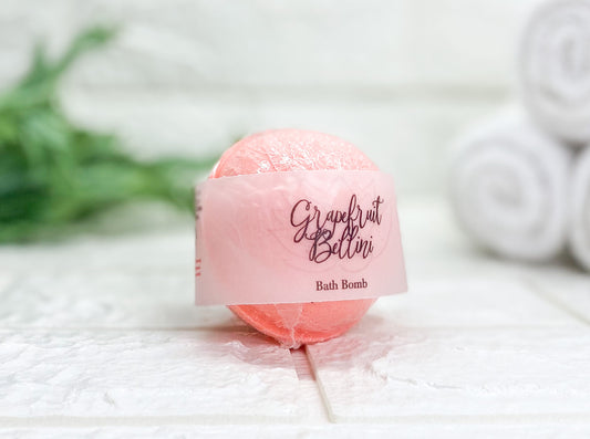 Grapefruit Bellini Round Bath Bomb