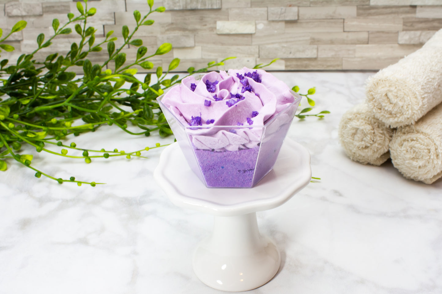 Lavender Martini Bath Shot - Divine Goddess Soaps