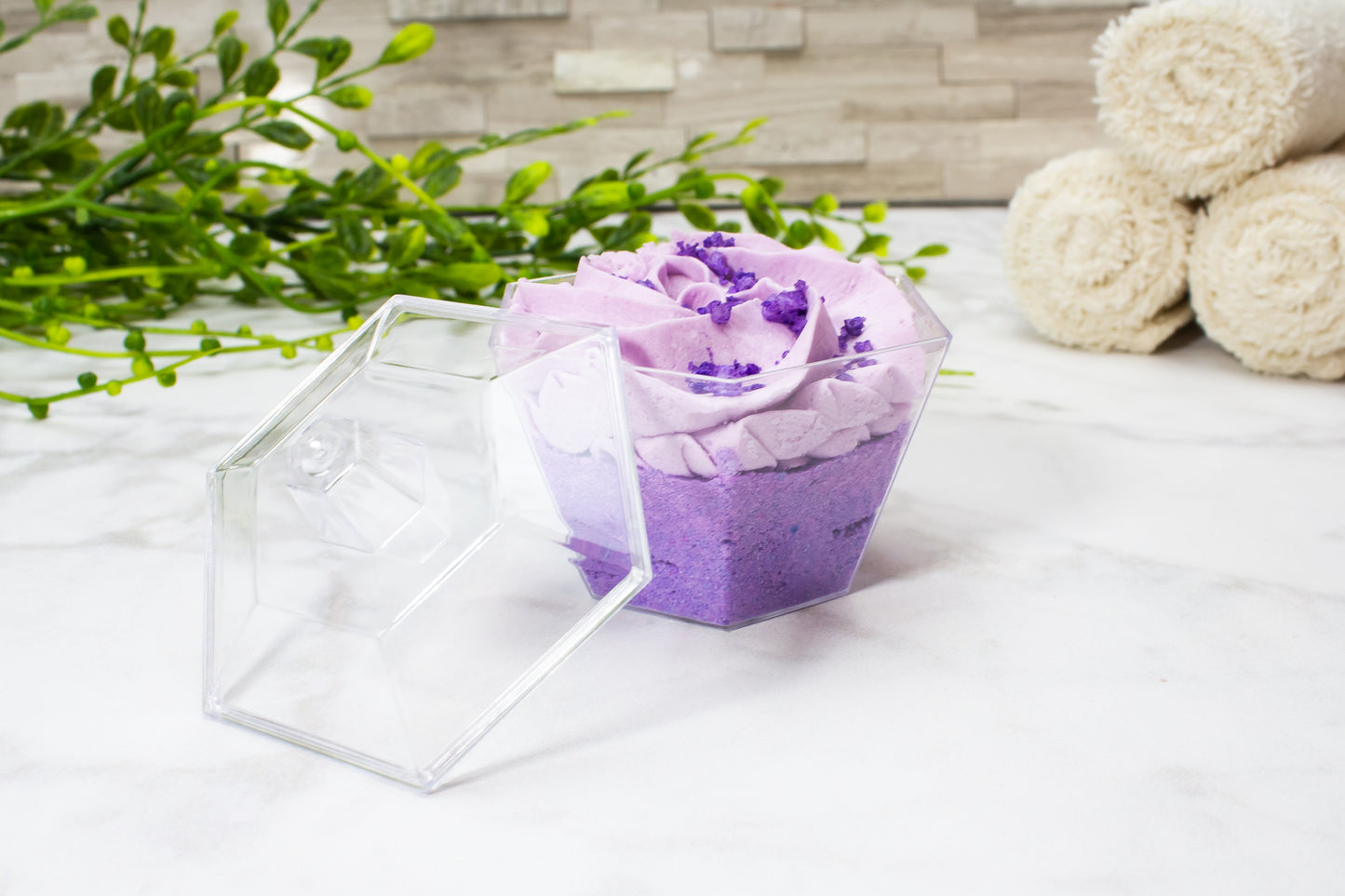 Lavender Martini Bath Shot - Divine Goddess Soaps