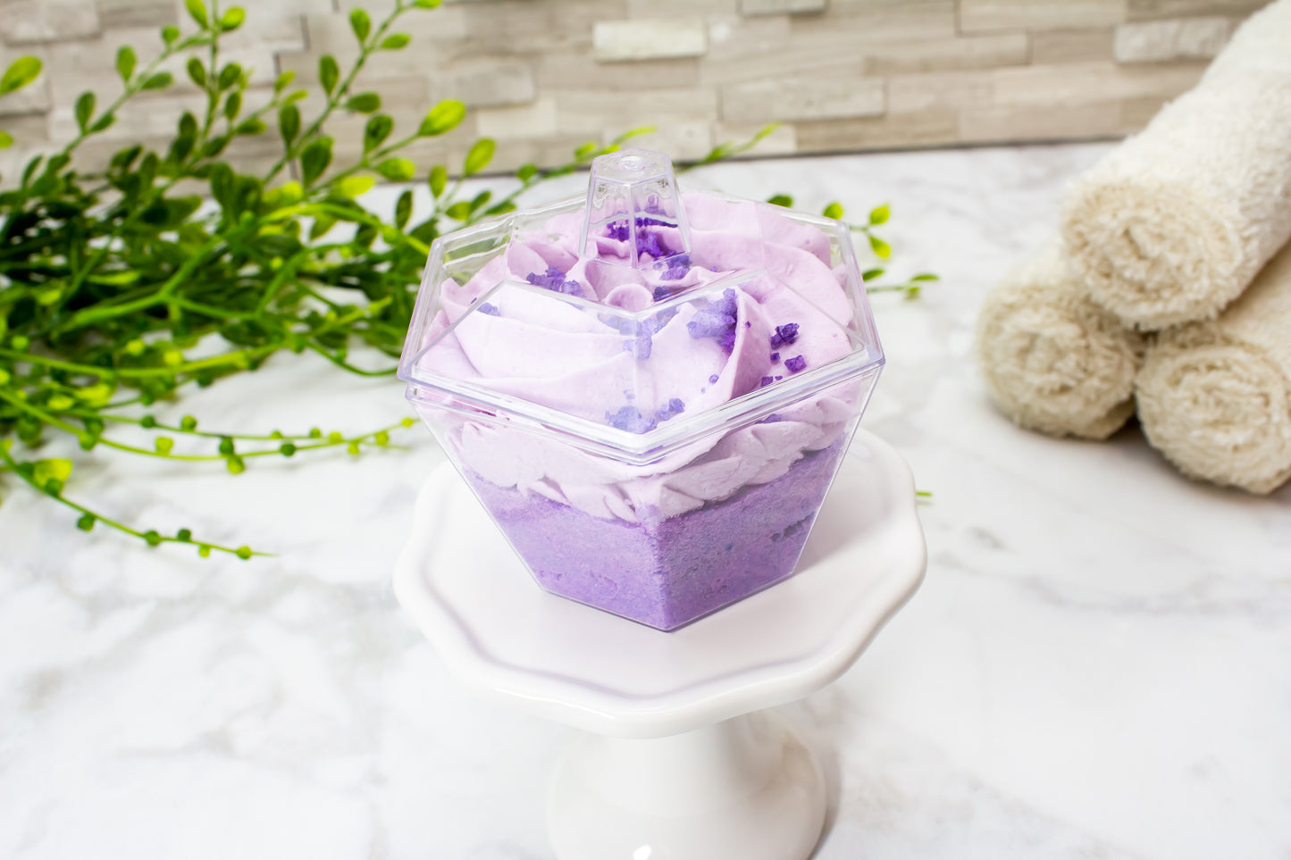 Lavender Martini Bath Shot - Divine Goddess Soaps