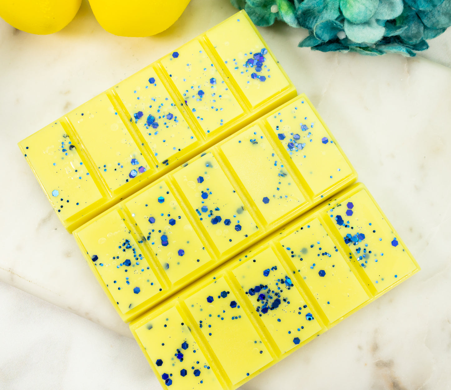 Blueberry Lemon Verbena Wax Melt Snap Bar - Divine Goddess Soaps