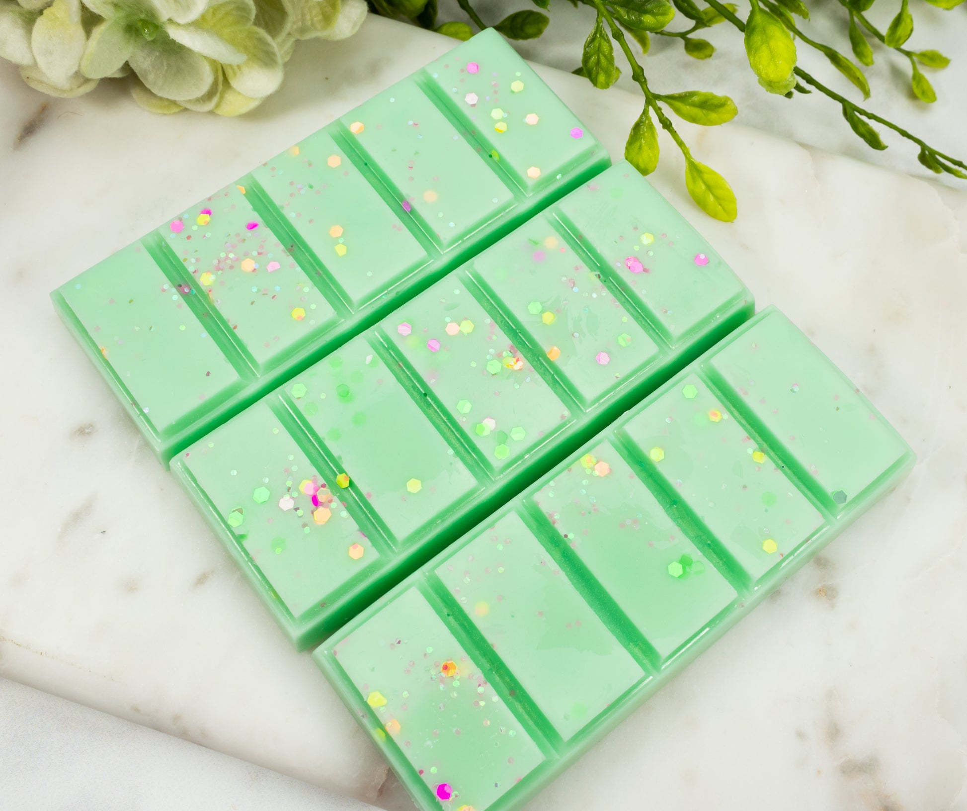 Cucumber Melon Wax Melt Snap Bar - Divine Goddess Soaps