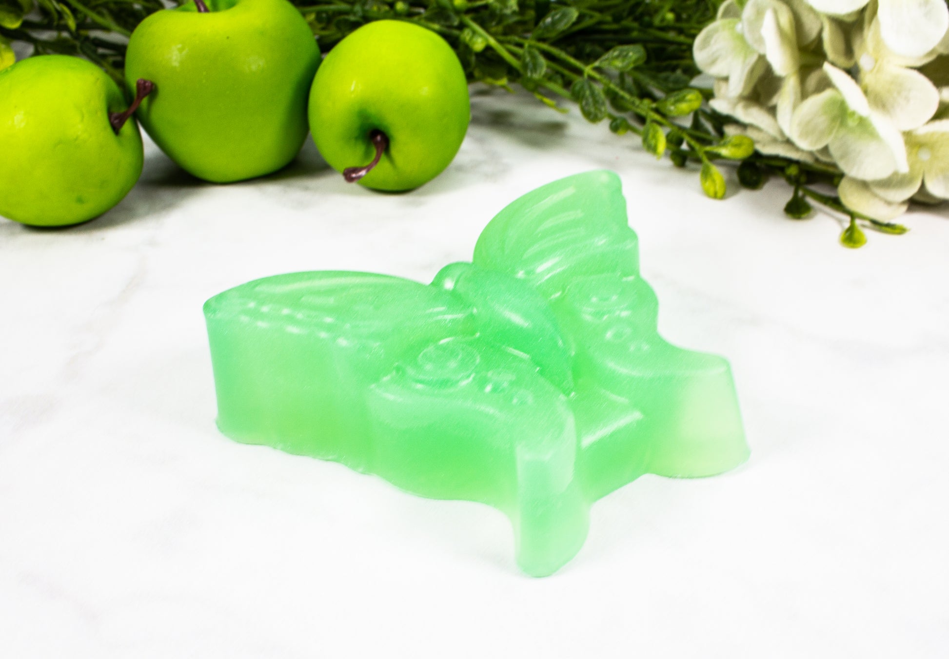 Green Apple Happy Birthday Gift Set - Divine Goddess Soaps