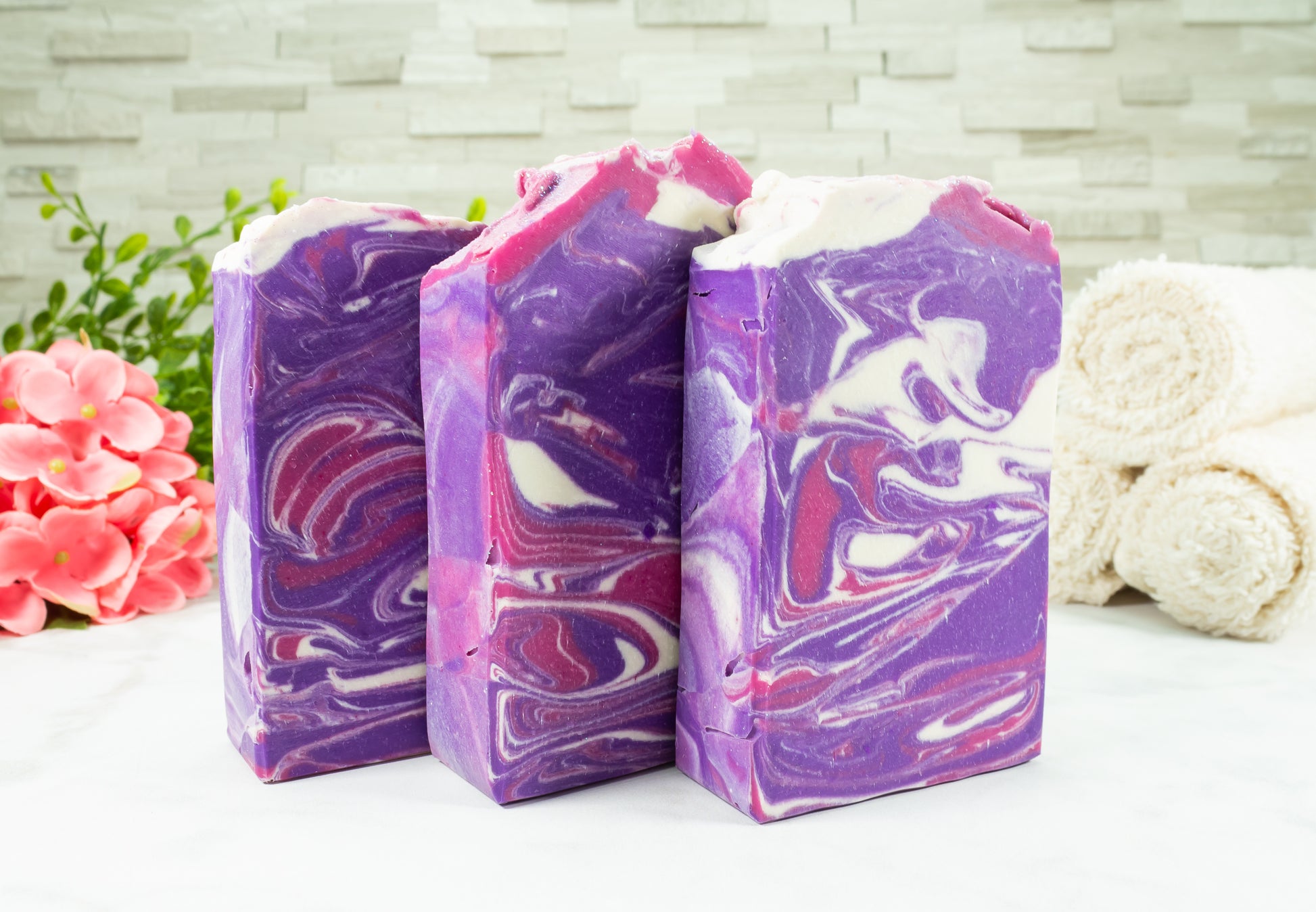 Lavender Coconut Milk Bar Soap - Divine Goddess Soaps