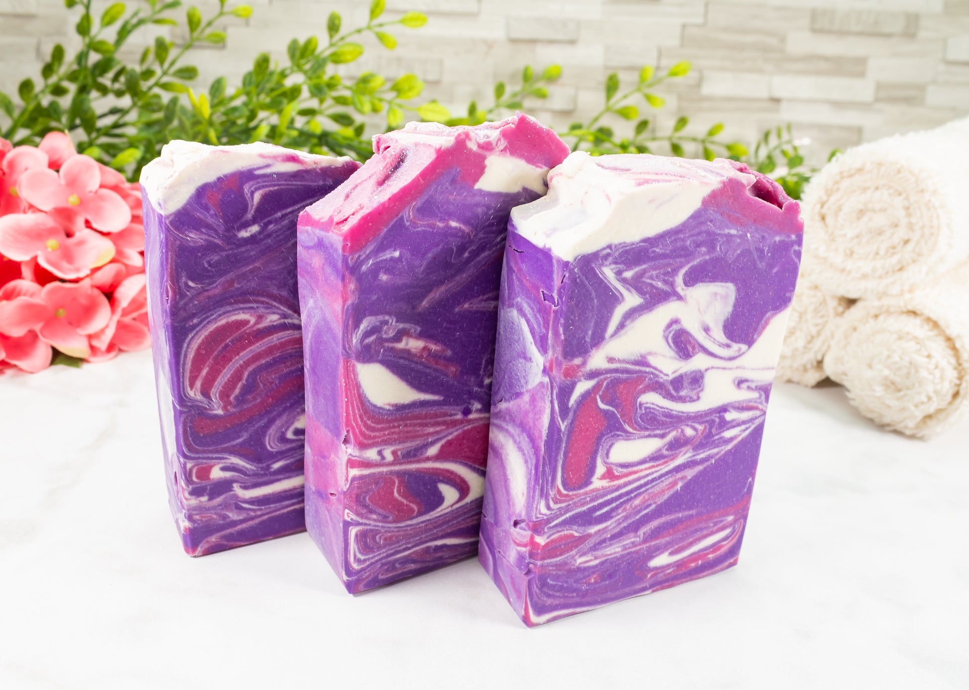 Lavender Coconut Milk Bar Soap - Divine Goddess Soaps