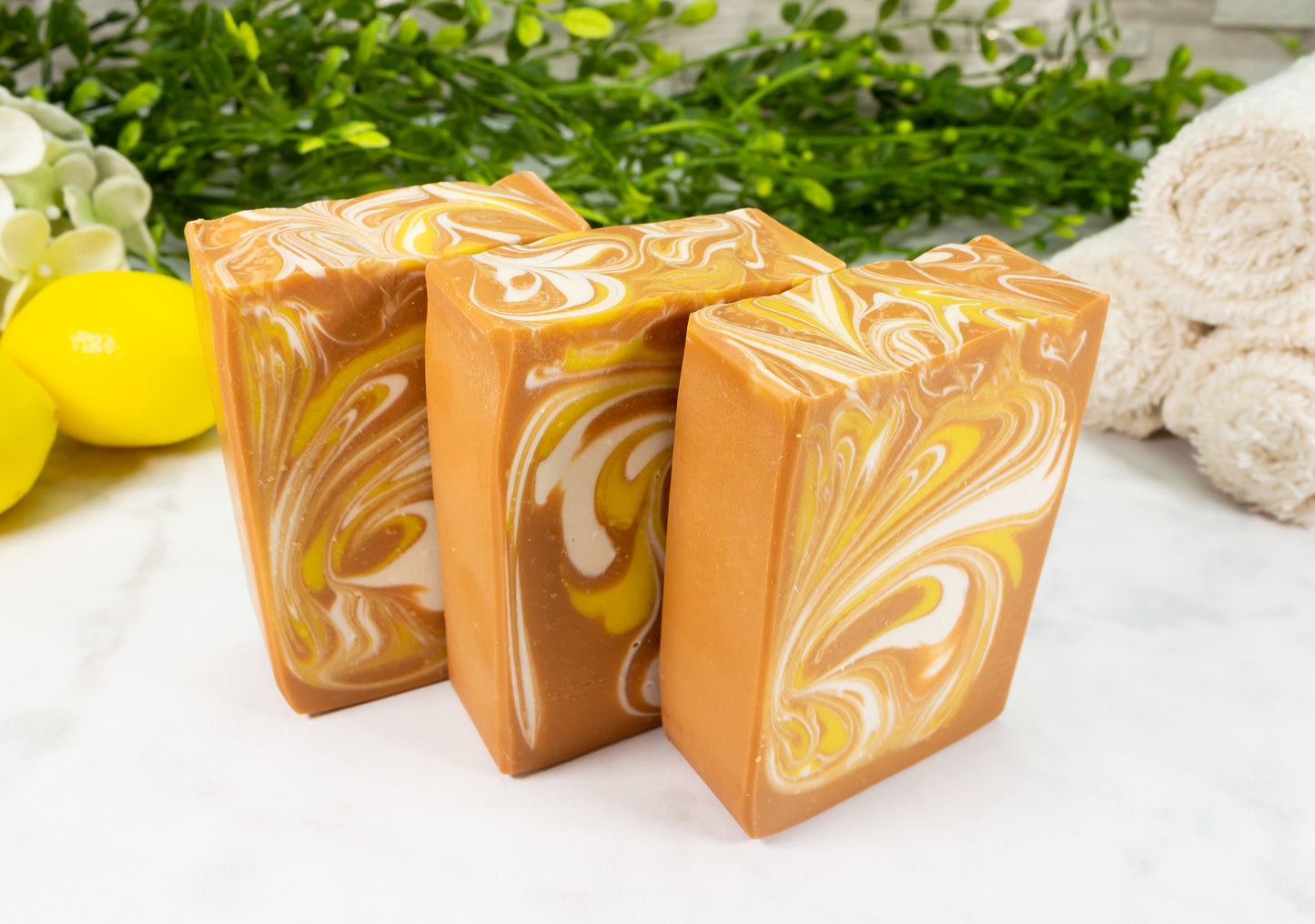 Lemon Meringue Pie Coconut Milk Soap Bar - Divine Goddess Soaps