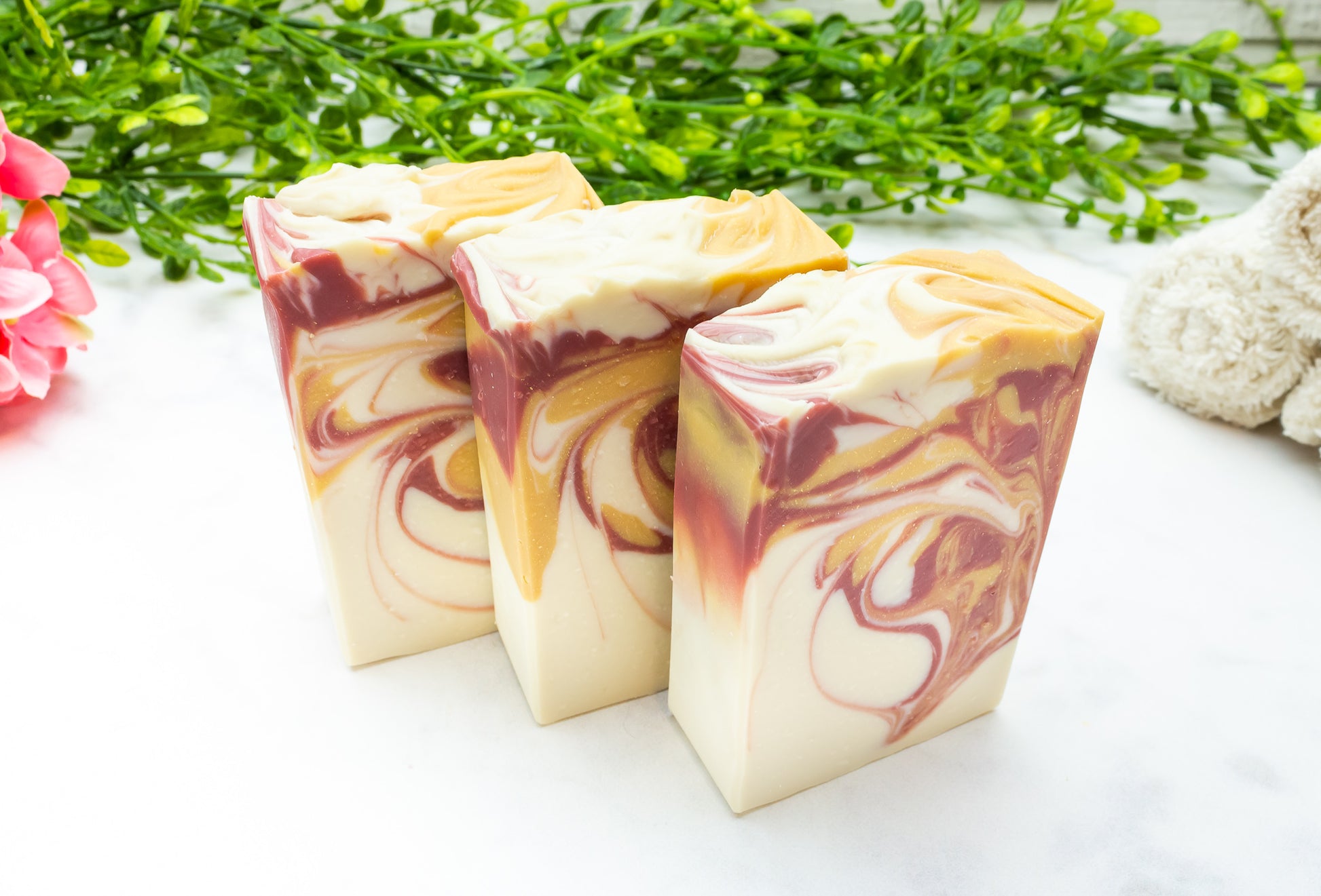 Champagne Coconut Milk Bar Soap - Divine Goddess Soaps