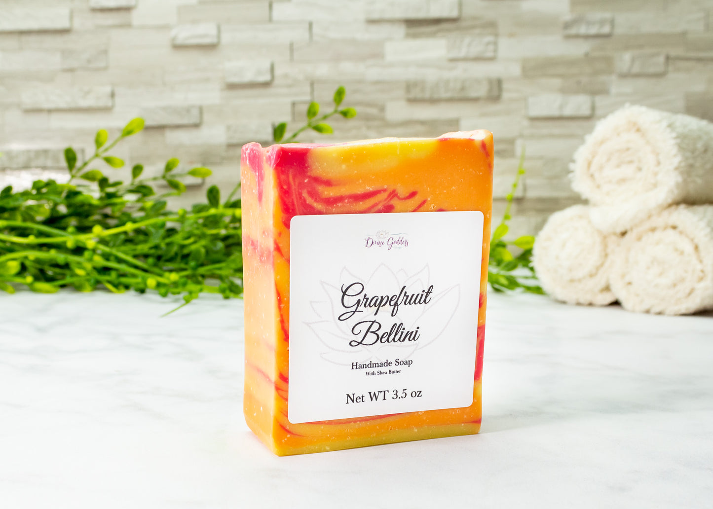 Grapefruit Bellini Handmade Bar Soap