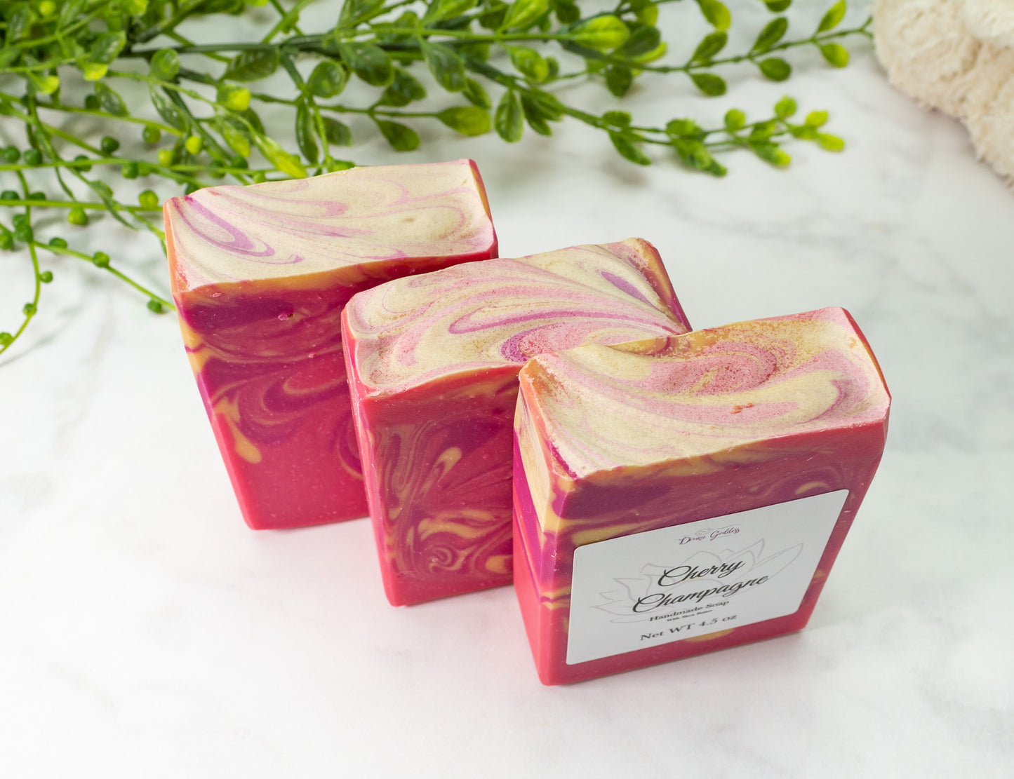 Cherry Champagne Handmade Bar Soap