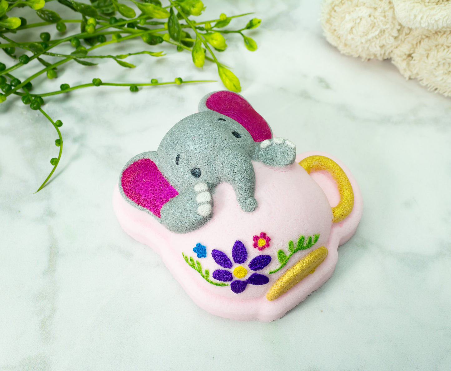 Animals in a Teacup Large Bath Bomb Set