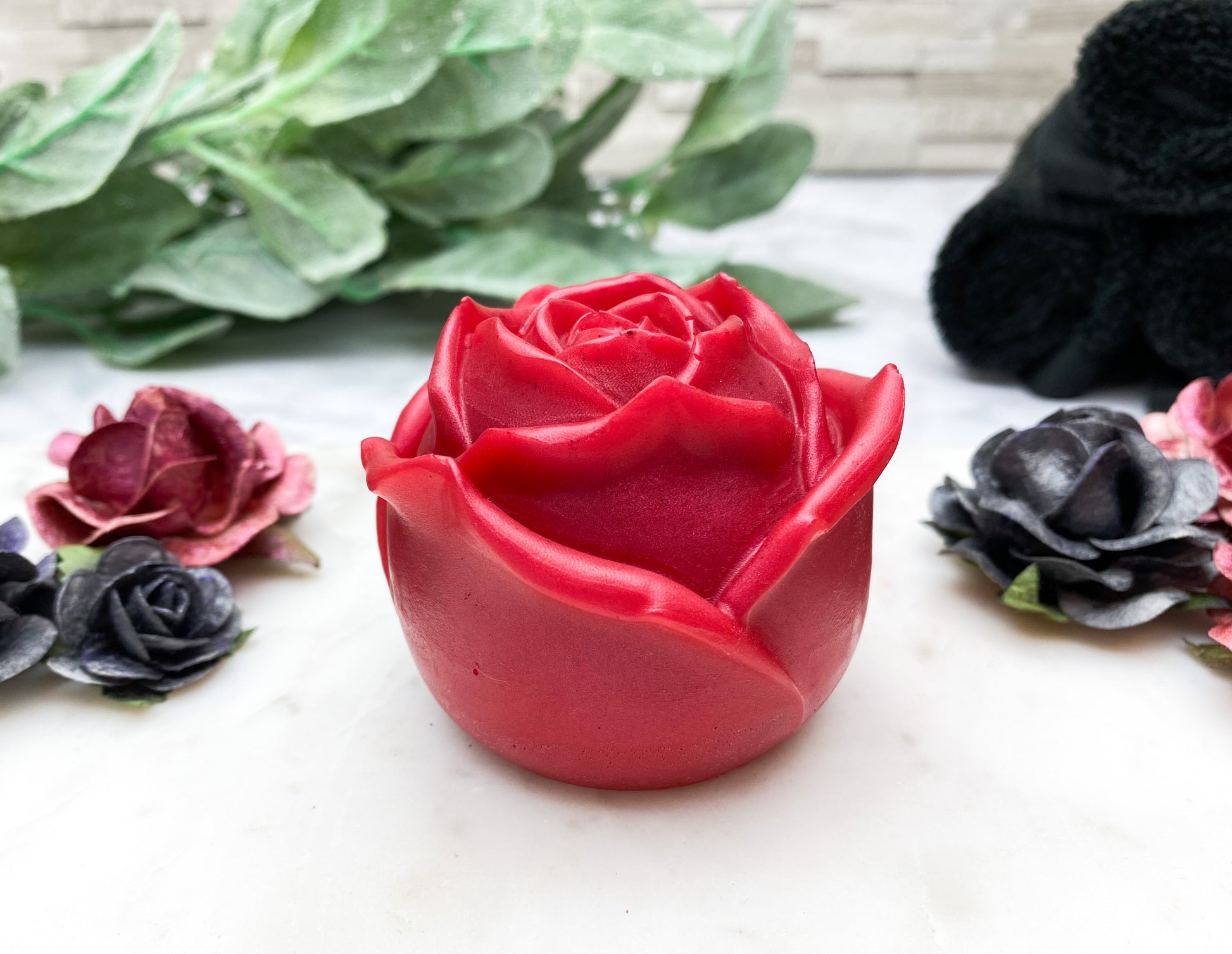 Red Rose Soap - Divine Goddess Soaps