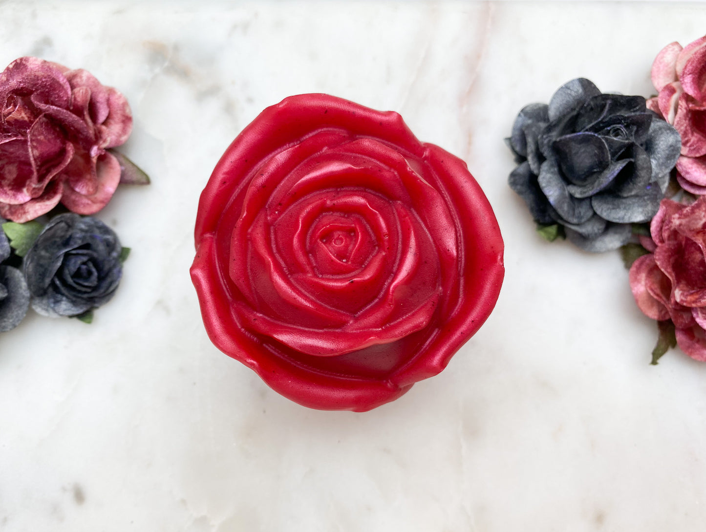 Red Rose Soap - Divine Goddess Soaps