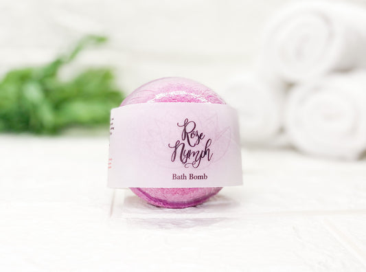 Rose Nymph Round Bath Bomb