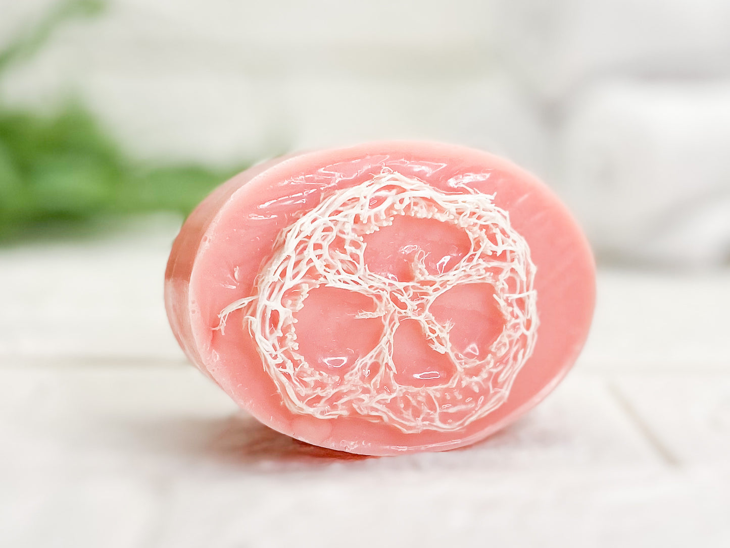 Grapefruit Bellini Luffa Massage Soap Bar