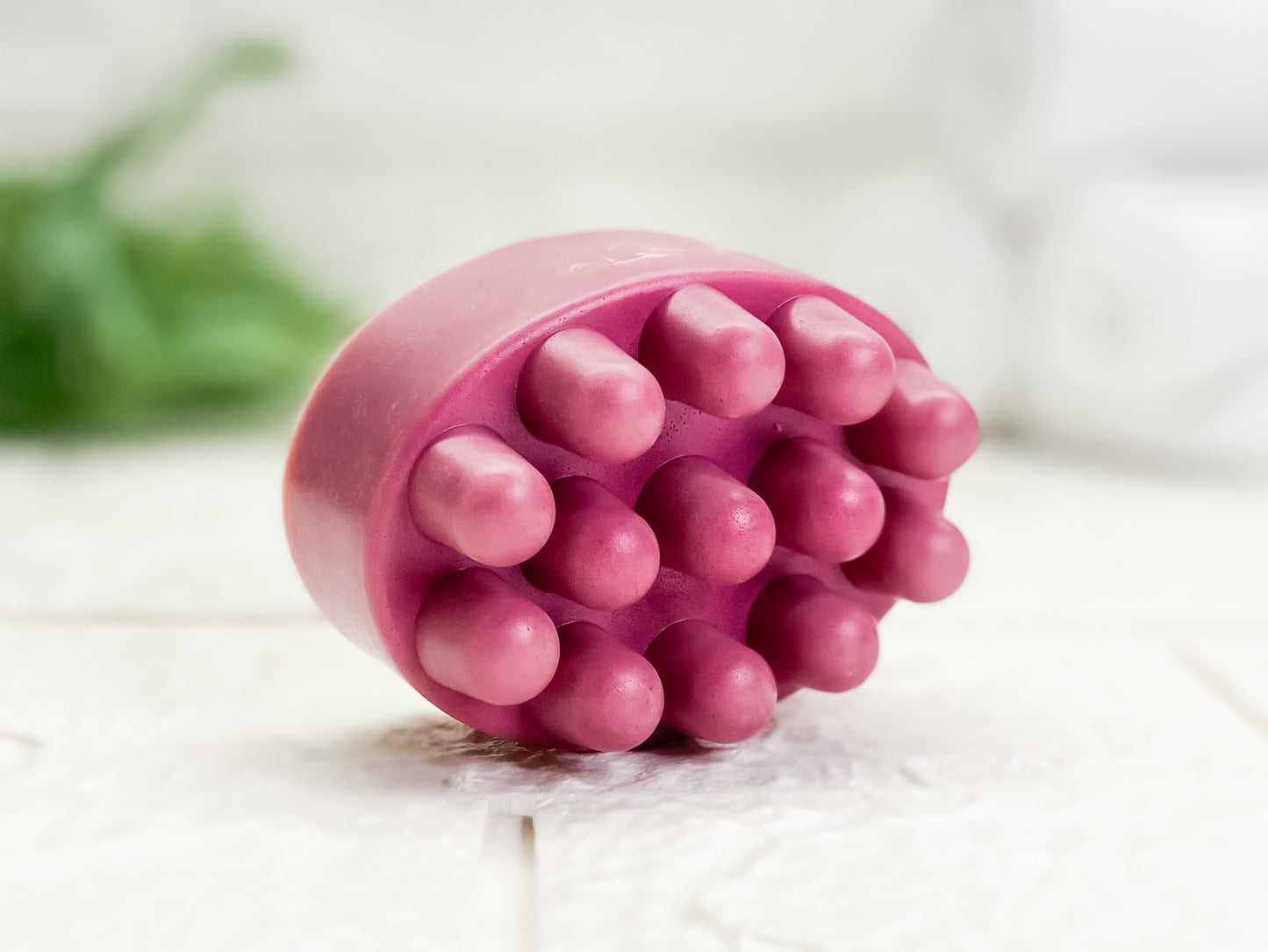 Rose Nymph Luffa Massage Soap Bar