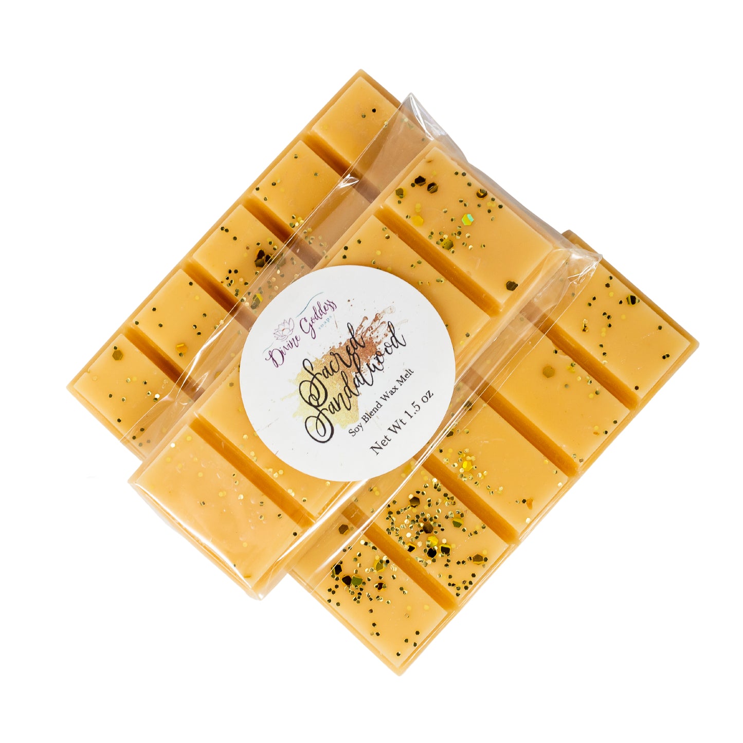 Sacred Sandalwood Wax Melt Snap Bar - Divine Goddess Soaps